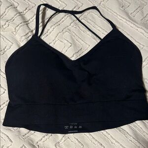 NVGTN Black Strappy Bralette